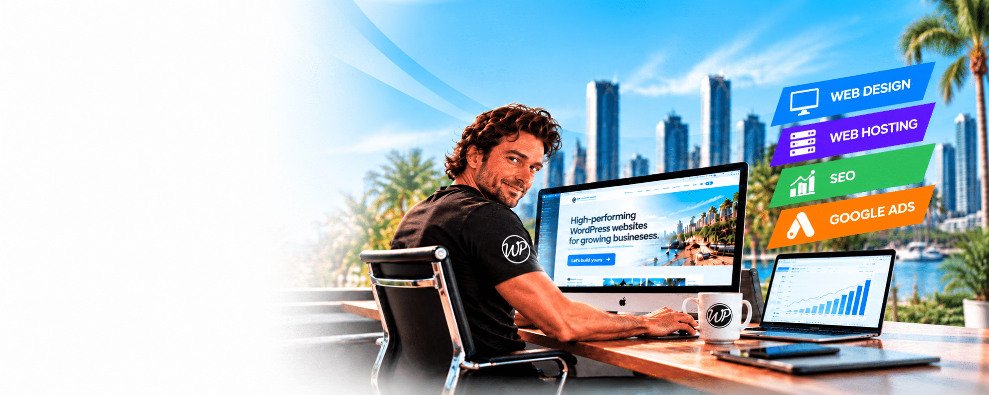 WP Design Host web design, web hosting, SEO and Google Ads services